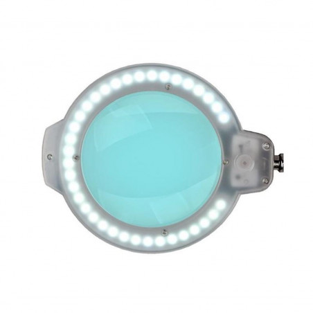 örstoringslins med LED-ring – svart Moonlight lupplampa x5