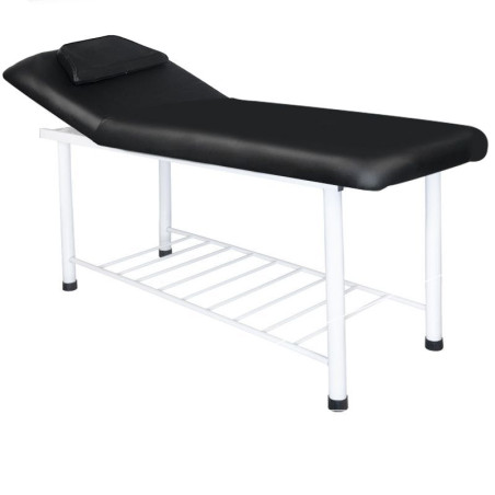 Massagebänk med vitt underrede
