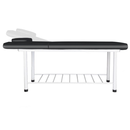 Massagebänk med vitt underrede