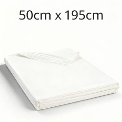 Bänkpapper 50x195 cm – nonwoven ark för massagebänk