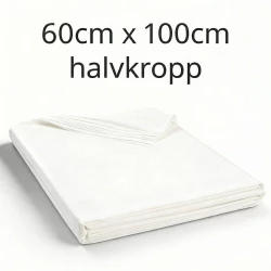Bänkpapper 60x100 cm – halvkroppsark i nonwoven