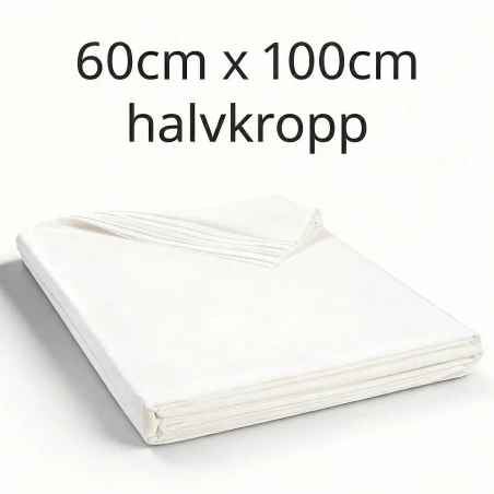 Bänkpapper 60x100 cm – halvkroppsark i nonwoven