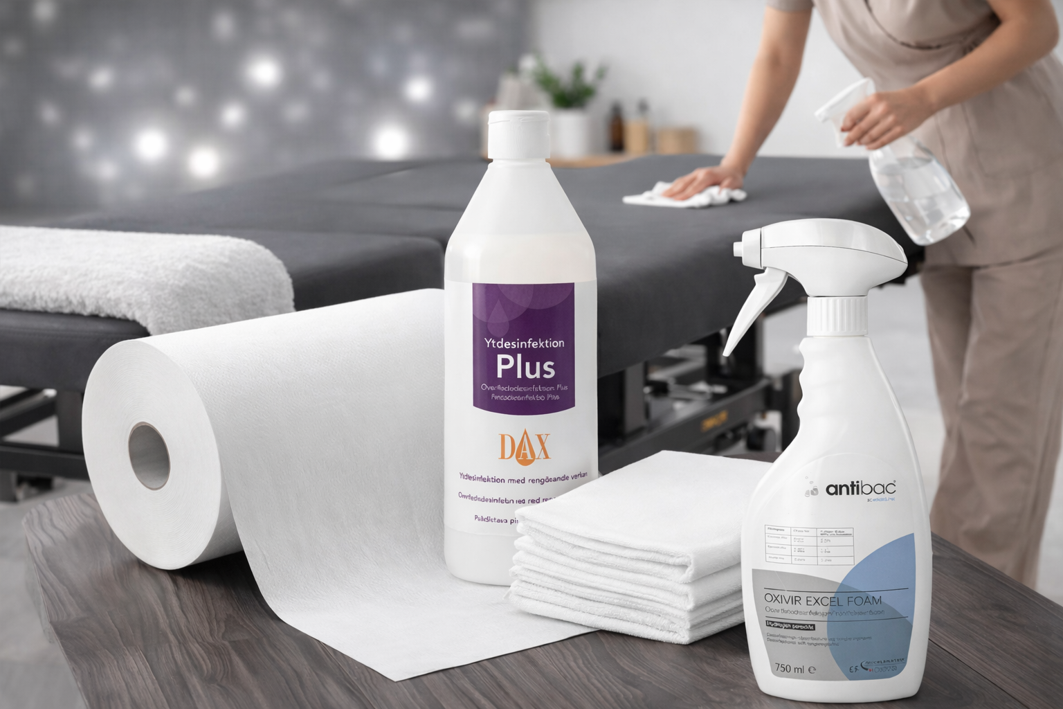 optimal rengöring av massagebänk