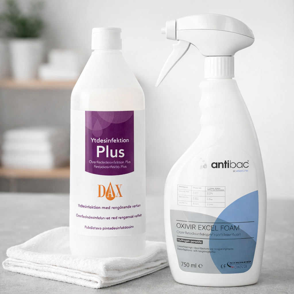 Ytdesinfektion och antibac